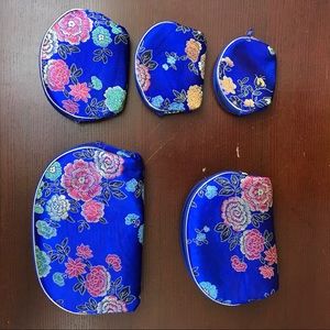 Set of 5 Authentic Chinese Purses